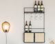 designline »Guuji« Wand-Weinregal