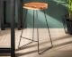 designline »Kahn« Massivholz Barhocker