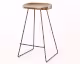 designline »Kahn« Massivholz Barhocker