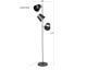 designline »Kinetic« Stehlampe