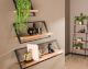 designline »Lean« Wandregal 3er-Set