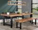 designline »Mahler« Massivholz Esstisch