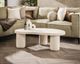 designline »Marble« Couchtisch Kieselstein organisch