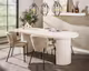 designline »Marmorverbundstoff« Esstisch arch stone