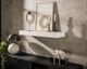 designline »Marmorverbundstoff« Wandregal stone 100cm