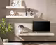 designline »Marmorverbundstoff« Wandregal stone 100cm