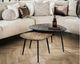 designline »Patina Metal« Couchtisch 2er-Set dreieckig