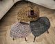 designline »Patina Metal« Couchtisch 3er-Set viereckig