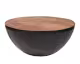designline »Raft« Robustes Hartholz Couchtisch