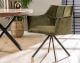 designline »Raster« Armstuhl Velvet