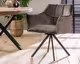 designline »Raster« Armstuhl Velvet