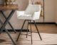 designline »Raster« Barstuhl Bouclé