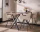 designline »Raster« Barstuhl Bouclé