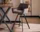 designline »Raster« Barstuhl Velvet