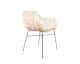 designline Rattan-Stuhl Tiger mit Armlehne