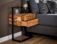 designline »Rigid« Massivholz Nachttisch