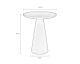 designline »Ringar« Beistelltisch Ivory