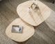 designline »Romano« Couchtisch 2er-Set Kiesel