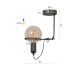 designline »Saturn« Pendellampe