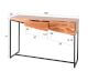 designline »Schubert« Massivholz Konsole