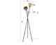designline »Stellar« Multi Globe Stehlampe