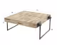 designline »Teca« Teakholz Couchtisch