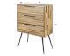 designline »Teca strip« Kommode 3 Schubladen