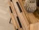 designline »Teca strip« Kommode