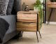 designline »Teca strip« Nachttisch