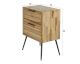 designline »Teca strip« Nachttisch