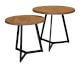 designline »Verdi« Massivholz Beistelltisch im 2er-Set