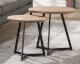 designline »Verdi« Massivholz Beistelltisch im 2er-Set