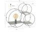 designline »circular« Wandregal XL