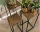 designline »metallic« Blumentisch