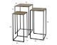 designline »metallic« Blumentisch