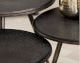 designline »metallic« Couchtisch 3er-Set