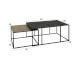 designline »metallic« Couchtisch
