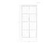 desingline »Miya« Cabinet High 2DO