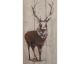 die Faktorei »Brunft-Hirsch I« Wandbild auf Holz