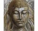 die Faktorei »Buddhakopf« Metall-Relief-Wandbild Artikelbild 1