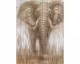 die Faktorei »Elefant III« Wandbild auf Holz