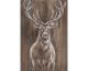 die Faktorei »Hirsch« Wandbild auf Holz