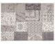 die Faktorei »Patchwork« Vintage Teppich grey