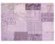 die Faktorei »Patchwork« Vintage Teppich purple
