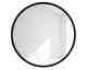 die Faktorei »Round« Spiegel schwarz