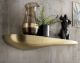 die Faktorei »Stone« Wandregal II gold