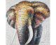 die Faktorei Struktur- Wandbild Elefantenkopf II Artikelbild 1