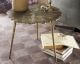 die Faktorei »Tree« Beistelltisch antik-gold
