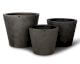 fleur ami »Conical« Outdoor Pflanzgefäß anthracite