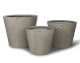 fleur ami »Conical« Outdoor Pflanzgefäß olive grey